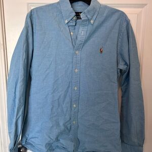 Ralph Lauren Blue Casual Button Down Shirt